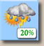 Friday: Slight Chance Showers And Thunderstorms